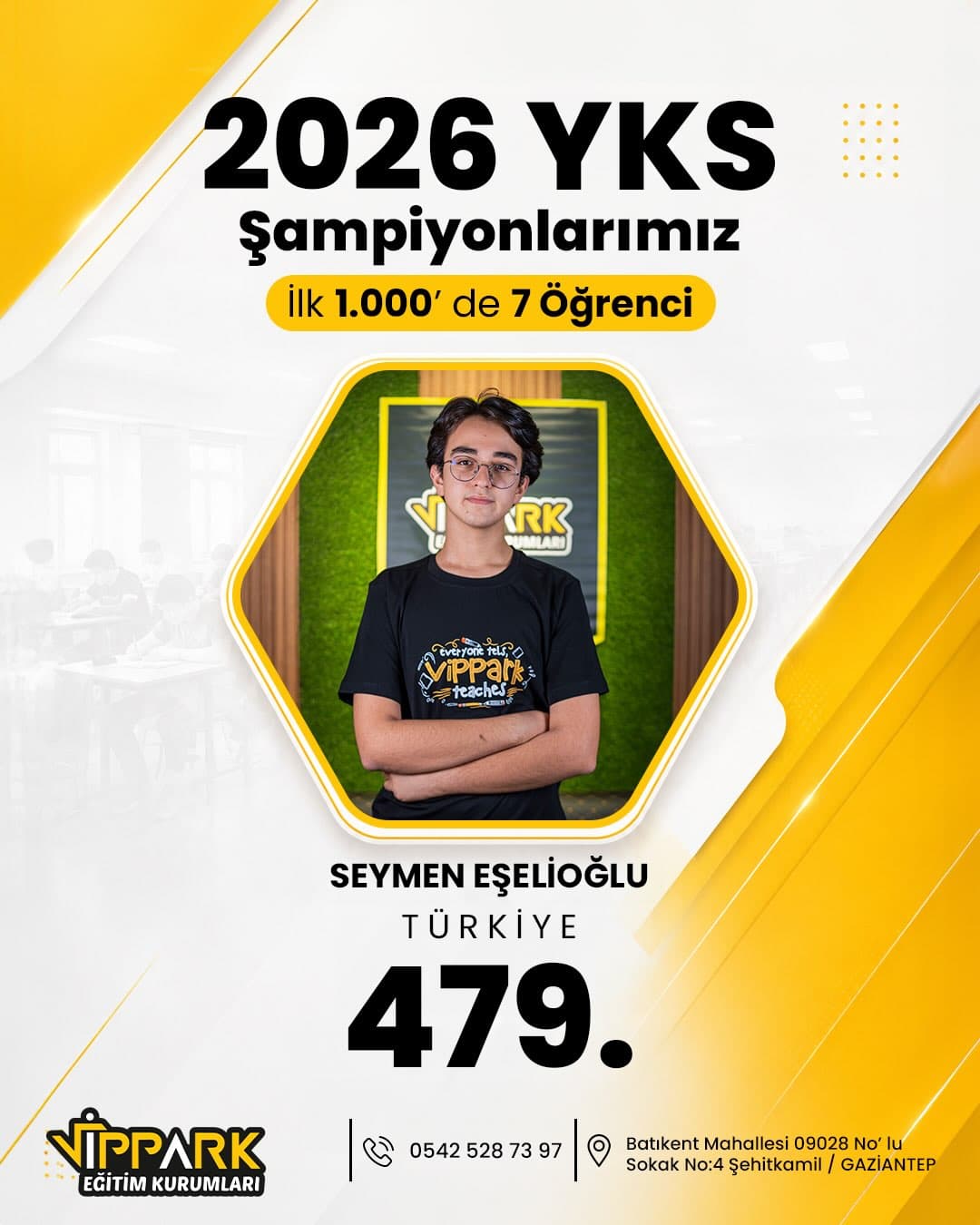 SEYMEN EŞELİOĞLU — Türkiye 479'su