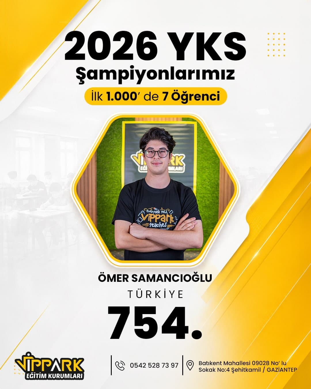 ÖMER SAMANCIOĞLU — Türkiye 754'sü